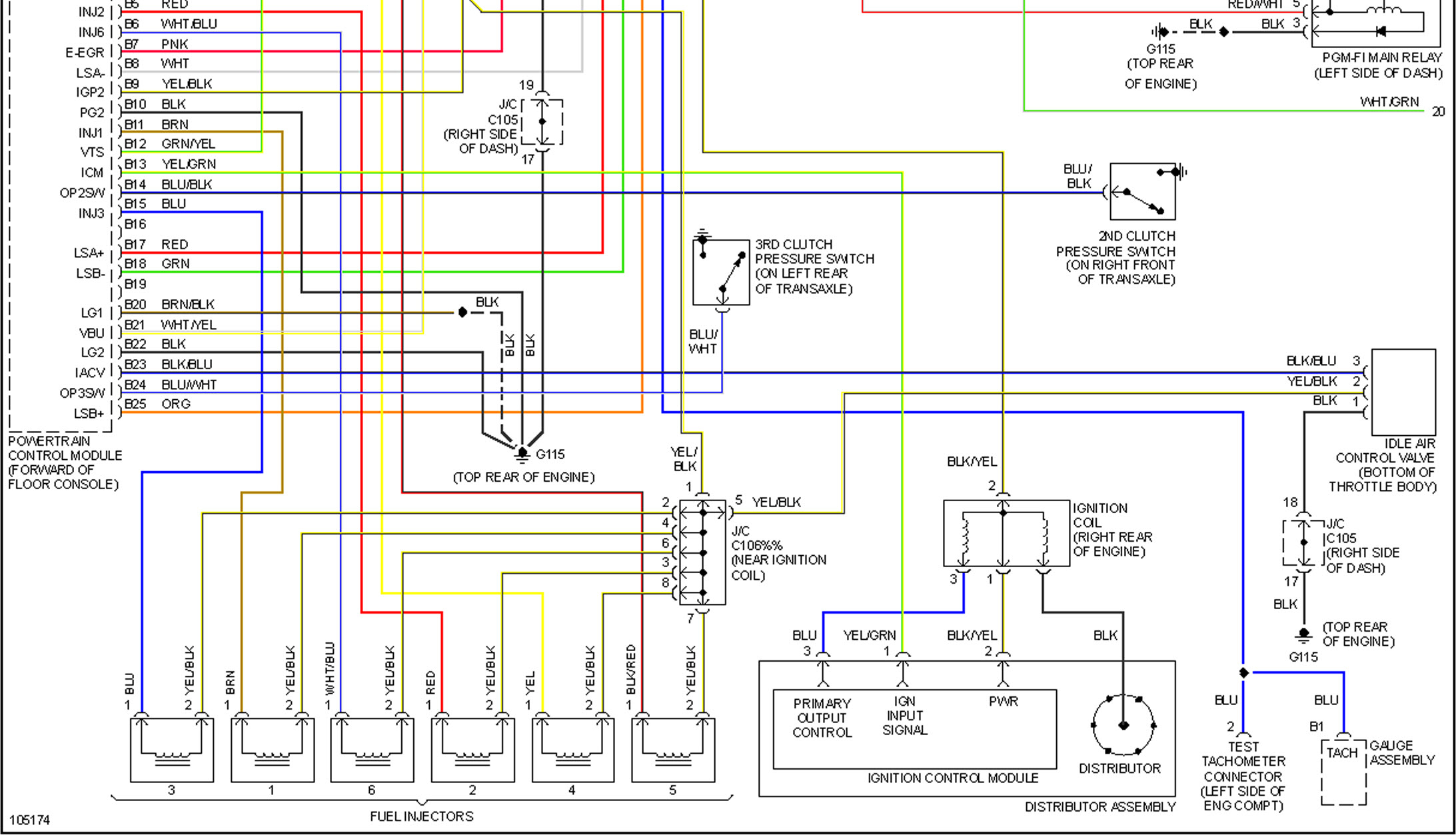 Wiring Diagram 1998 Honda Accord Wiring Diagram 1998 Honda Accord 