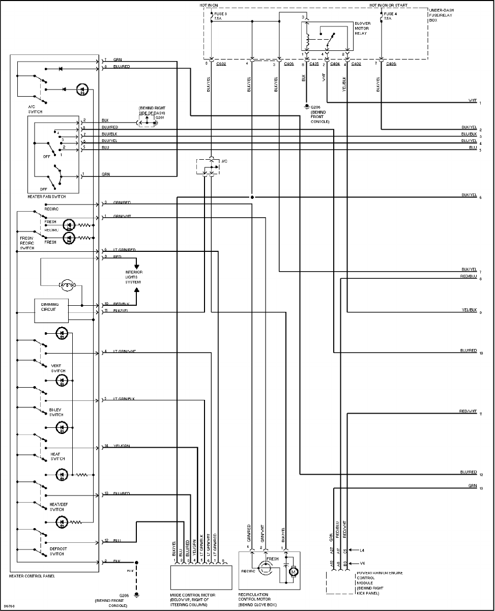 Wiring Diagram Honda Accord 1997