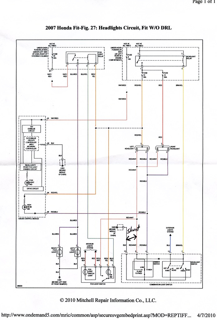 Wiring Diagram Honda Jazz 2005 Database Wiring Diagram Sample