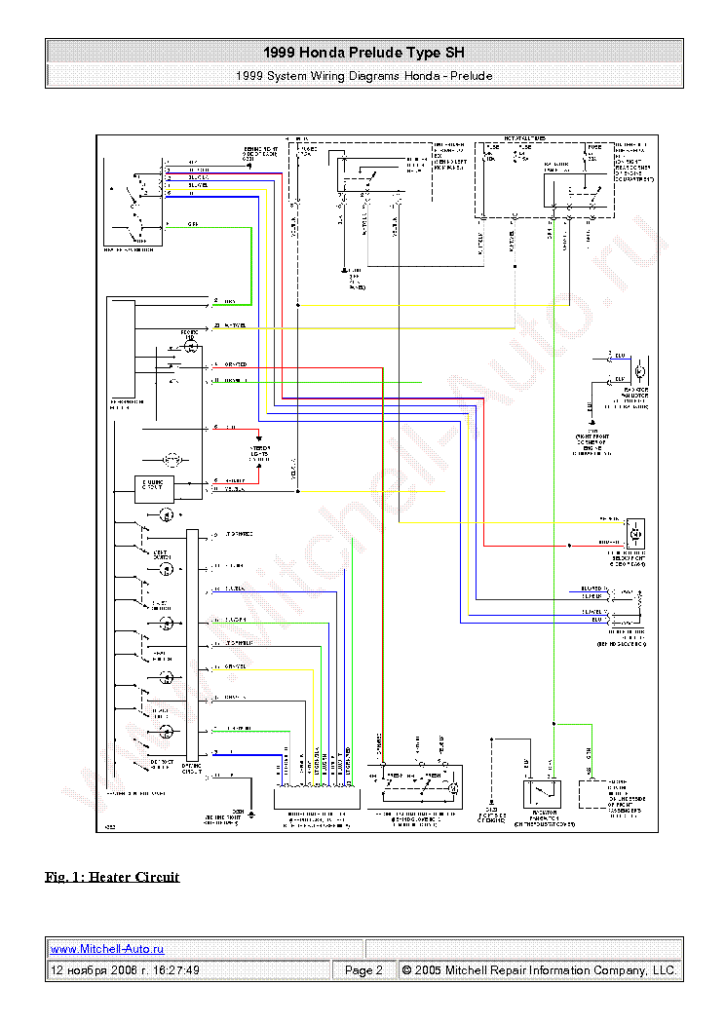 Wiring Diagram Honda Prelude Wiring Diagram