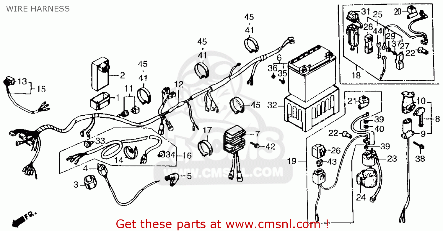 1985 Honda Cmx250c Ignition Switch Wiring Diagram Hondacarsrumor