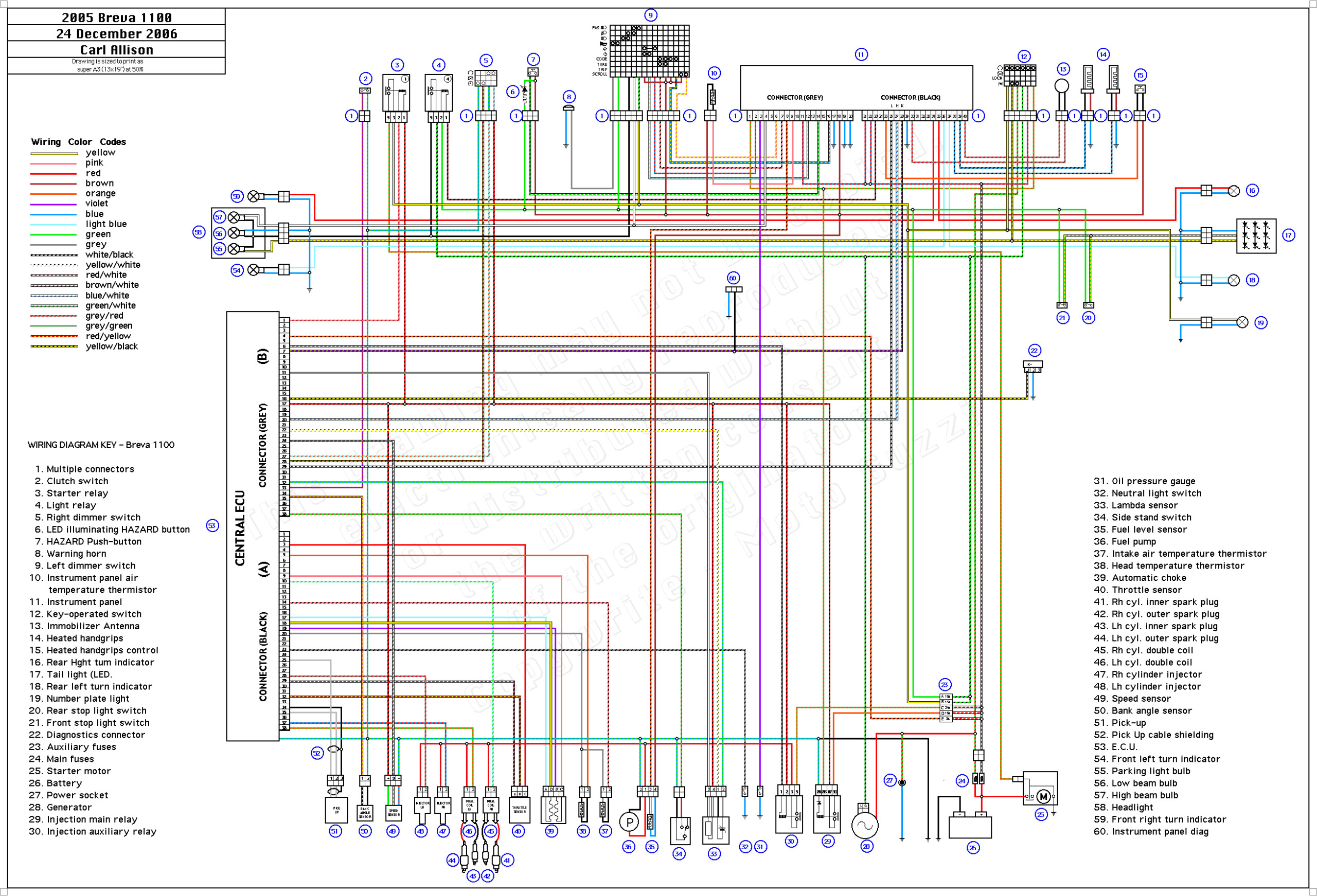 1991 Honda Cbr 600 F2 Wiring Diagram