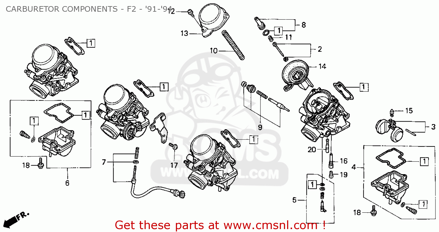 1991 Honda Cbr 600 F2 Wiring Diagram