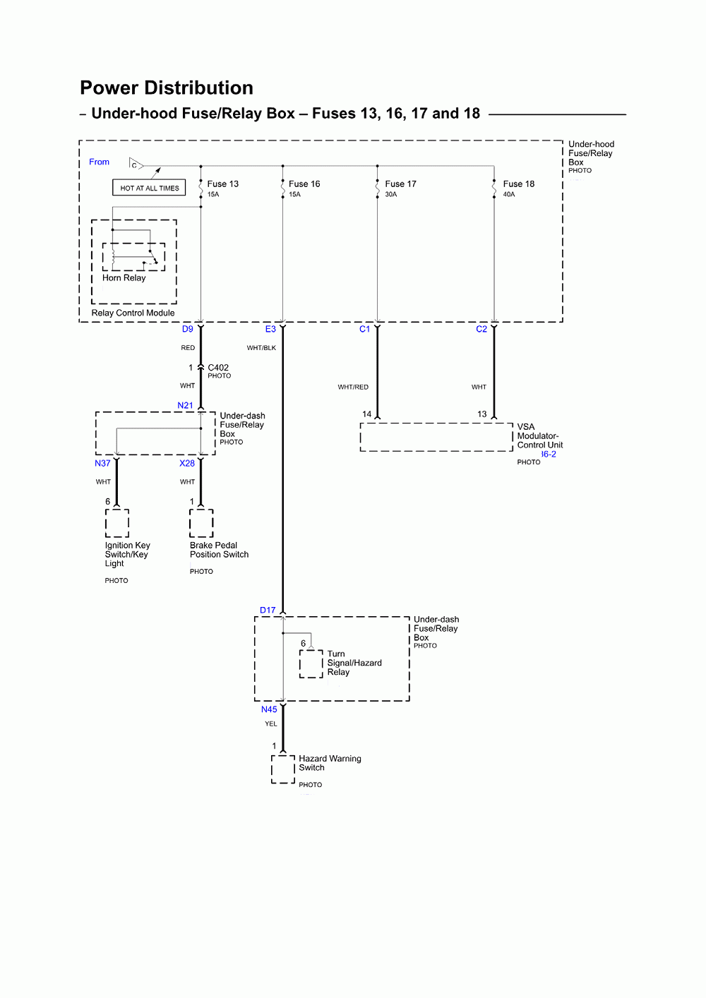 1993 Honda Accord Ignition Wiring Diagram