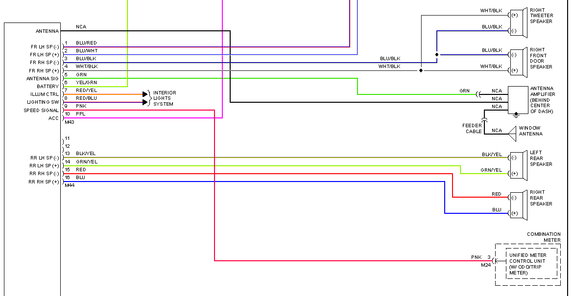 1993 Honda Accord Radio Wiring Diagram Pictures Wiring Collection