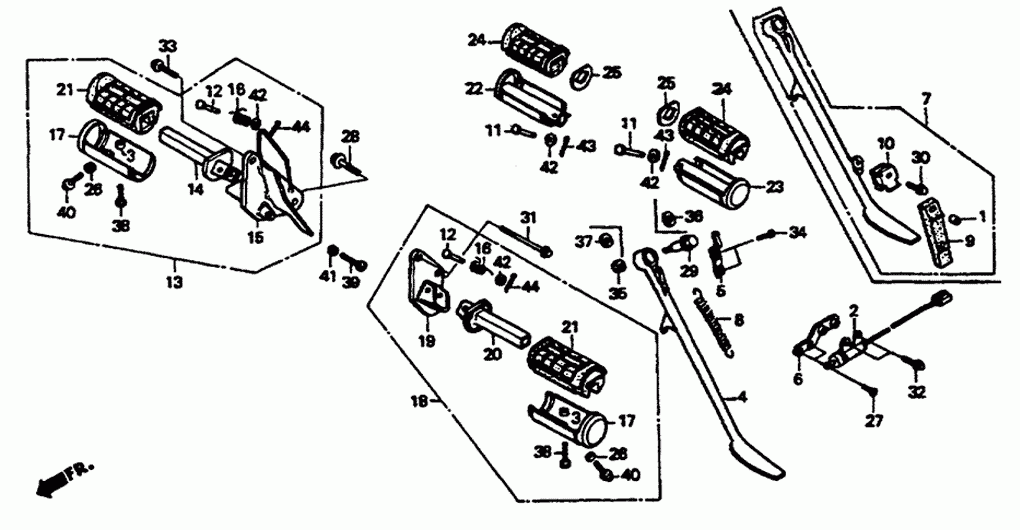 1996 Honda Shadow 1100 Wiring Diagram