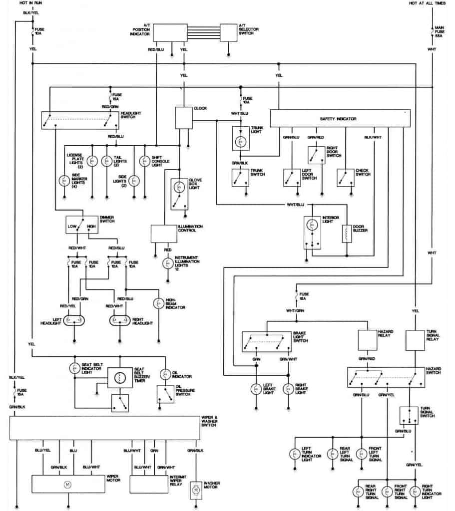 1997 Honda Prelude Headlight Wiring Diagram Wiring Diagram