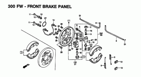 1999 Honda Fourtrax 300 Wiring Diagram Greenus