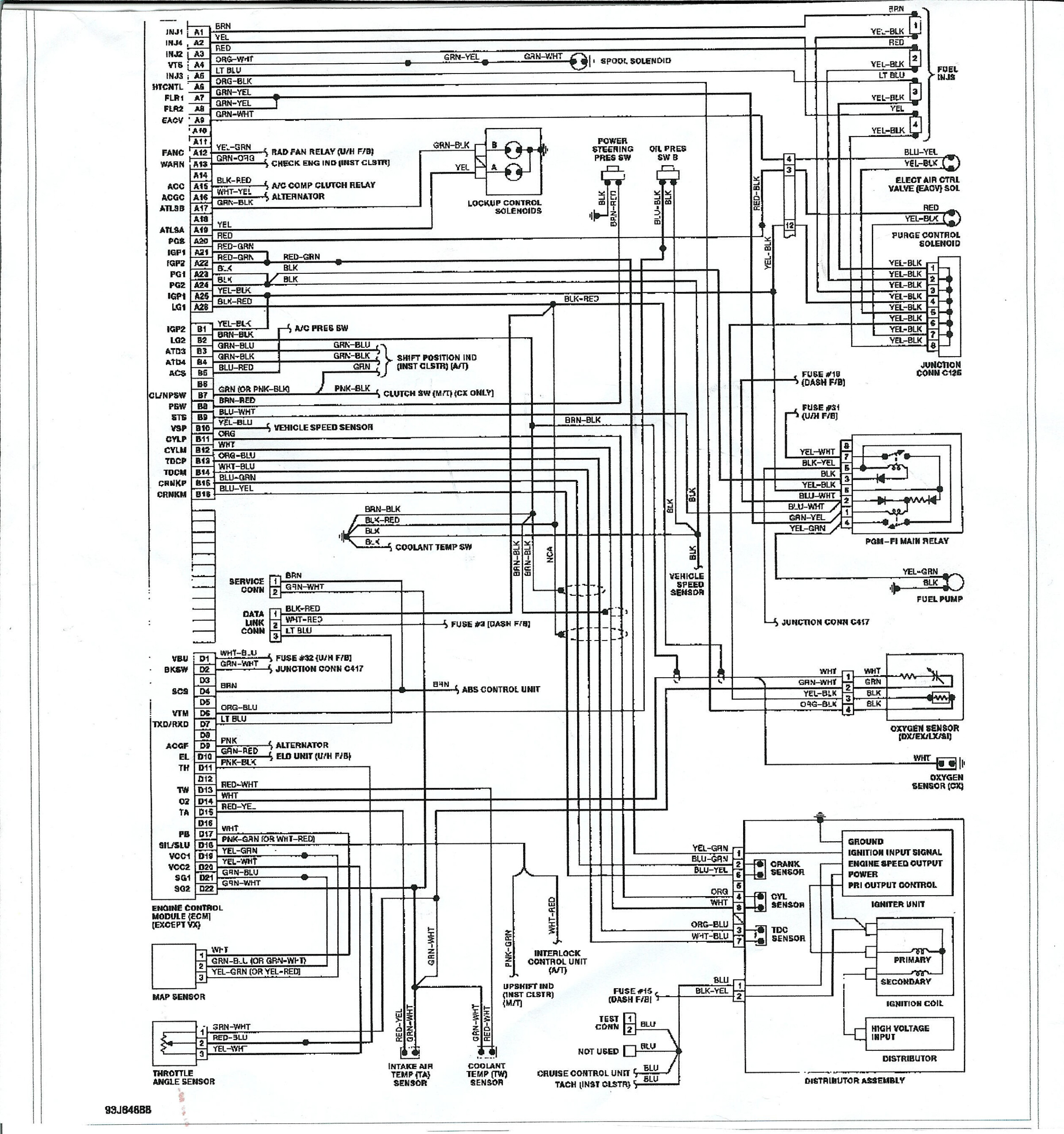 2003 Honda Civic Wiring Diagram Pictures Wiring Diagram Sample