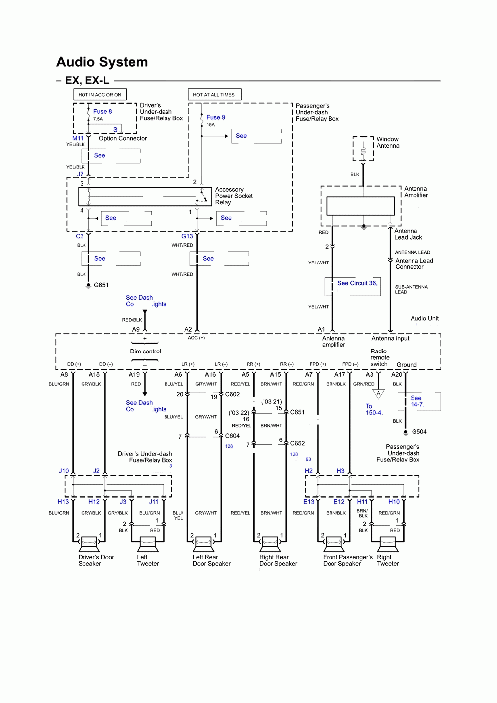 2006 Honda Pilot Radio Wiring Diagram Wiring Diagram Www Www 