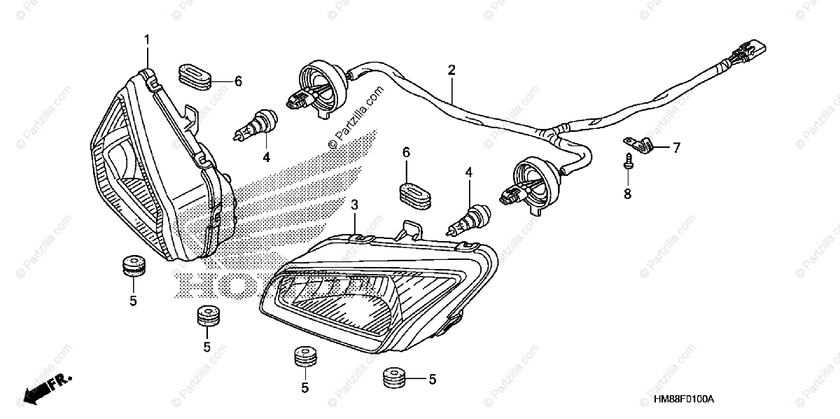 31 2007 Honda Pilot Headlight Diagram Wiring Diagram List