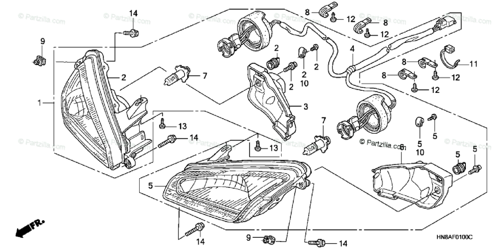 31 2007 Honda Pilot Headlight Diagram Wiring Diagram List