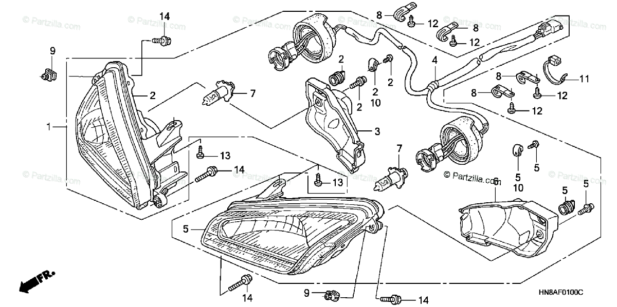 31 2007 Honda Pilot Headlight Diagram Wiring Diagram List