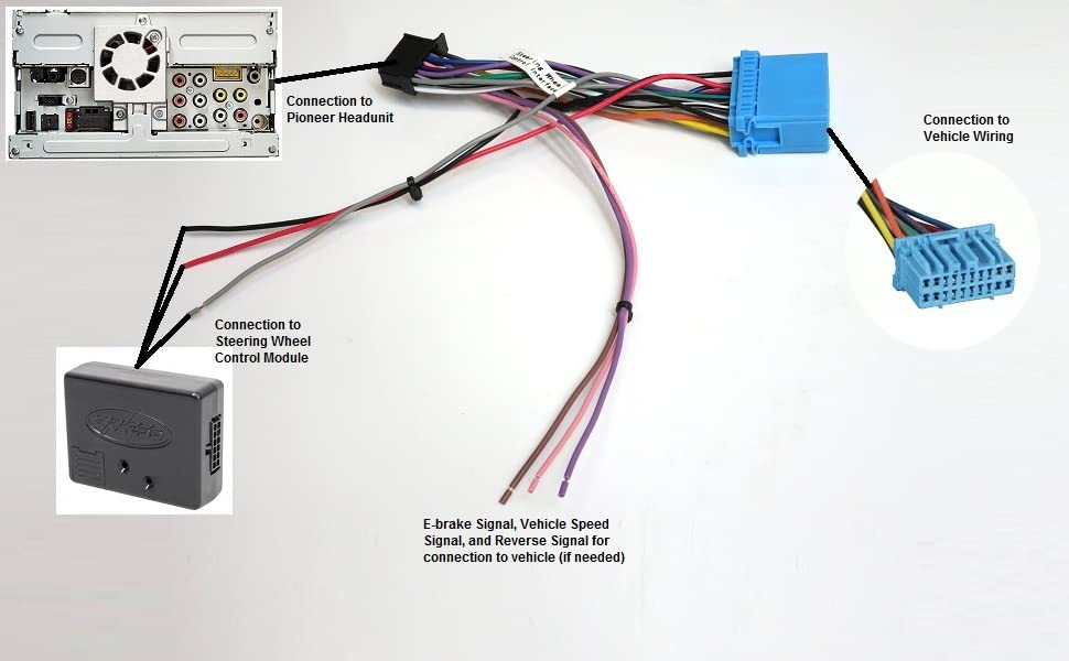 Amazon Pioneer Aftermarket Radio Install Kit Compatible With 1998 