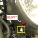 Changing The Headlight On A 2010 Honda Shadow Phantom Mike s Web Log