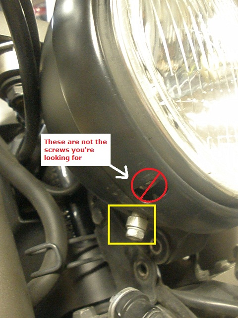 Changing The Headlight On A 2010 Honda Shadow Phantom Mike s Web Log
