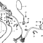 Coastal Motorcycle Centre CT110 1999 SWITCH CABLE