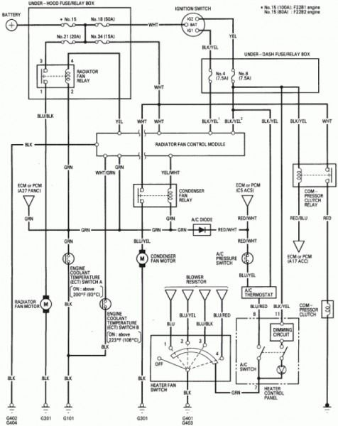 Honda Accord Ignition Wiring Diagram