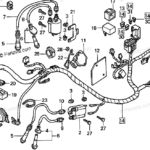 Honda Motorcycle 1999 OEM Parts Diagram For Wire Harness Partzilla
