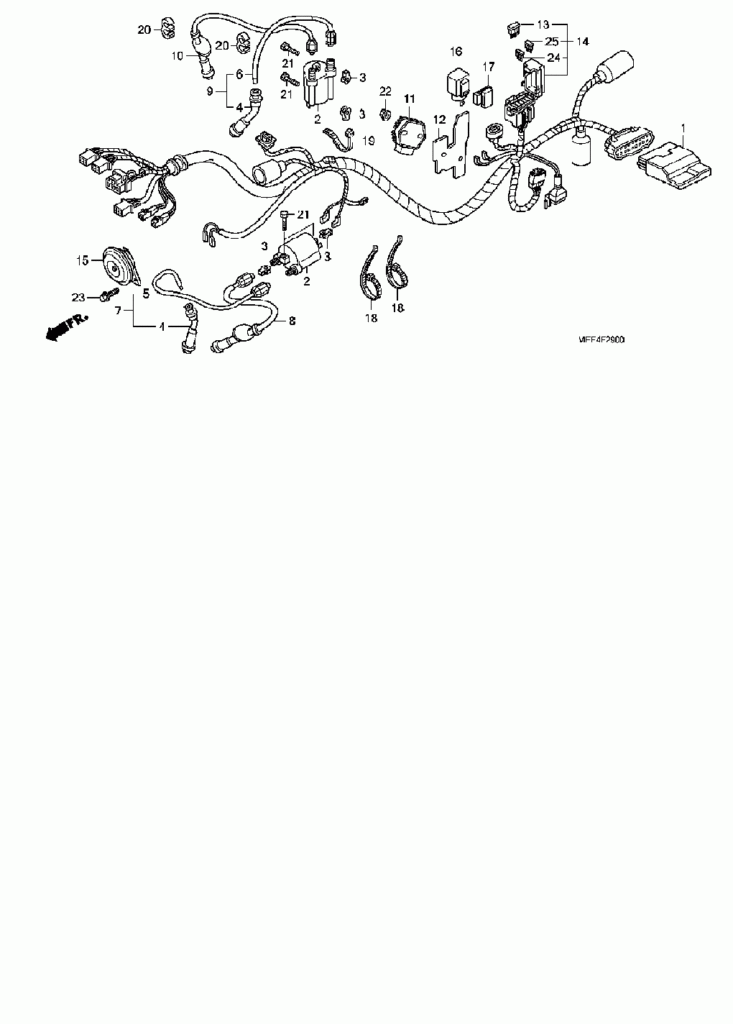 Honda Shadow 600 Wiring Harness