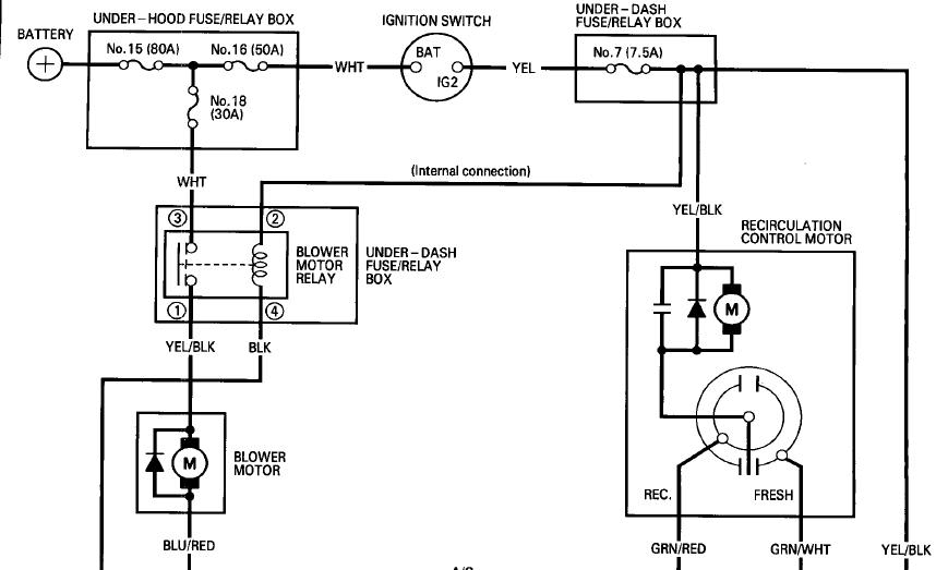 Wiring Diagram For 1991 Honda Accord Complete Wiring Schemas
